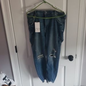 Mens distressed jeans